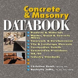 Concrete and masonry databook