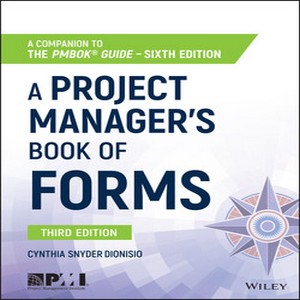 A project managers book of forms