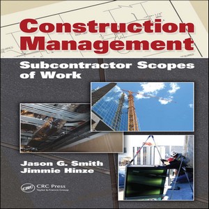 Construction management subcontractor scopes of work 